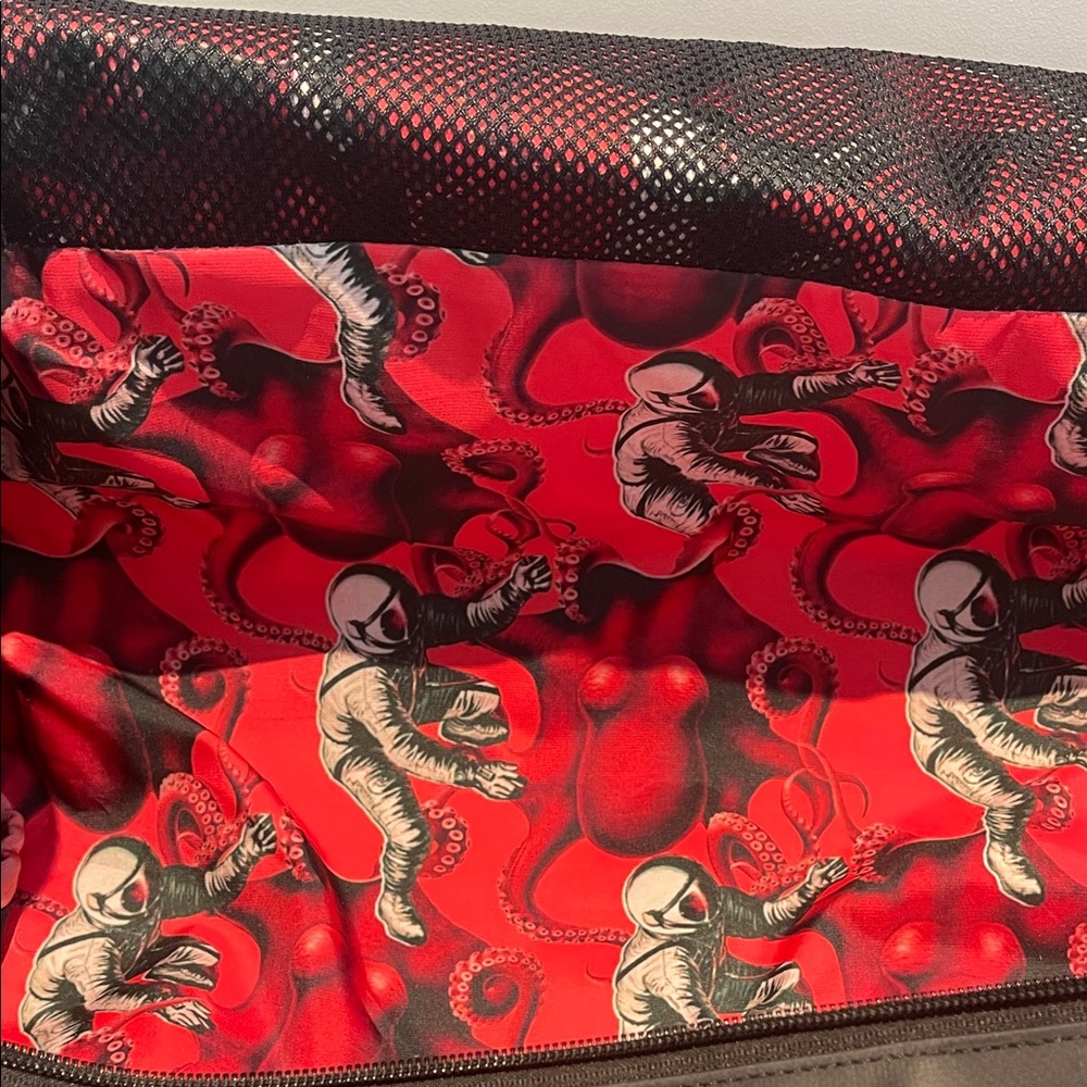 Baboon To The Moon Black Duffel Bag Small (40L) - Picture 2 of 5